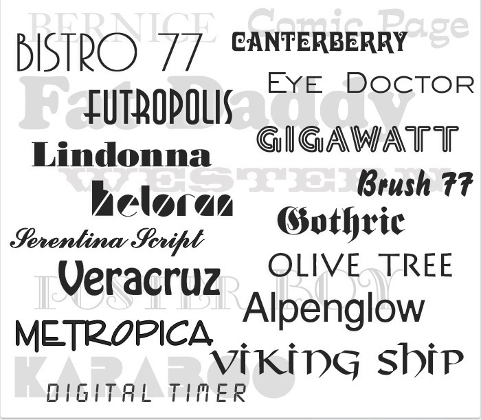 Downloadable Fonts For Mac